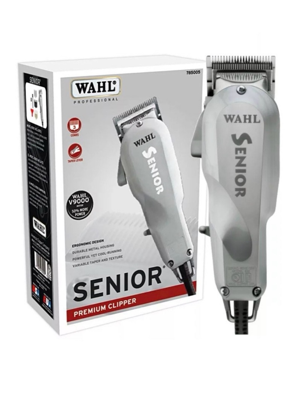 Wahl Senior Professional Hair Clipper - Silver